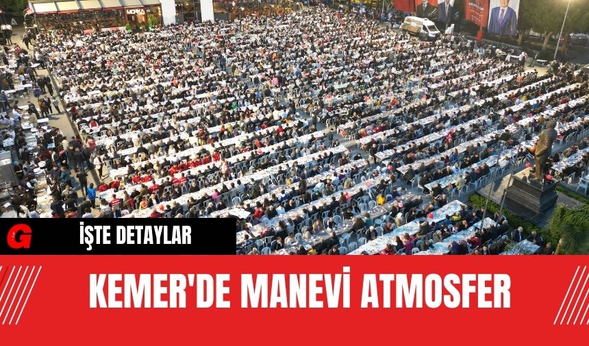 Kemer'de manevi atmosfer