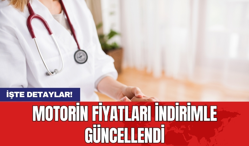 Motorin fiyatları indirimle güncellendi