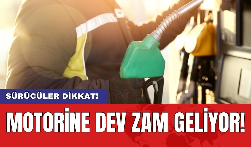 Motorine dev zam geliyor!