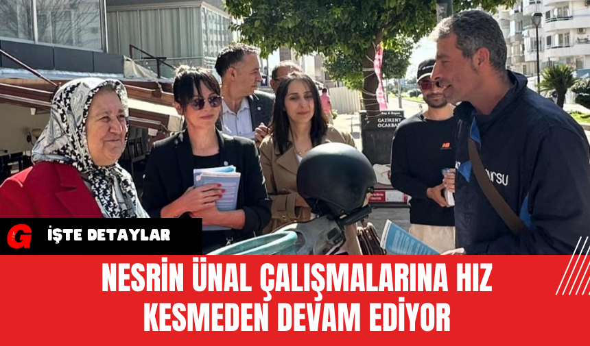 Nesrin Ünal Çalışmalarına Hız Kesmeden Devam Ediyor