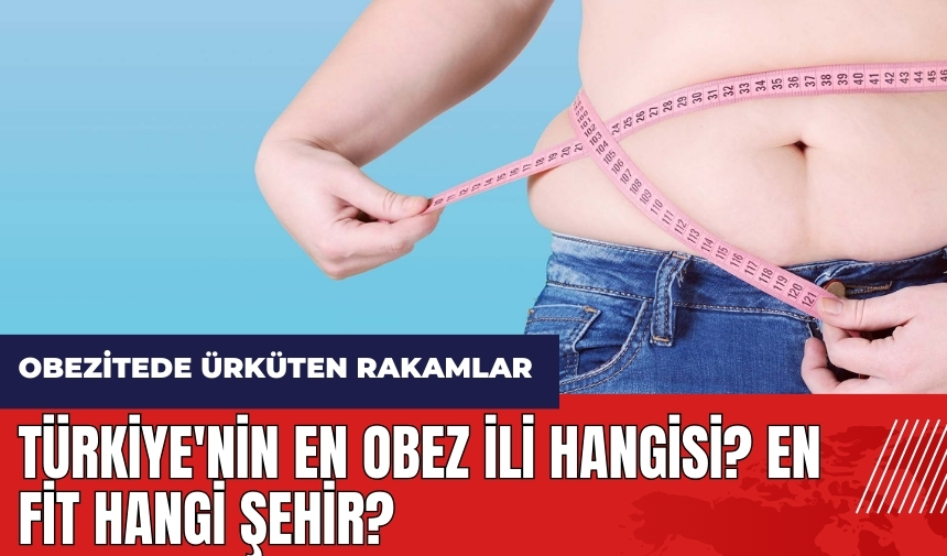 Türkiye'nin en obez ili hangisi? En fit hangi şehir?