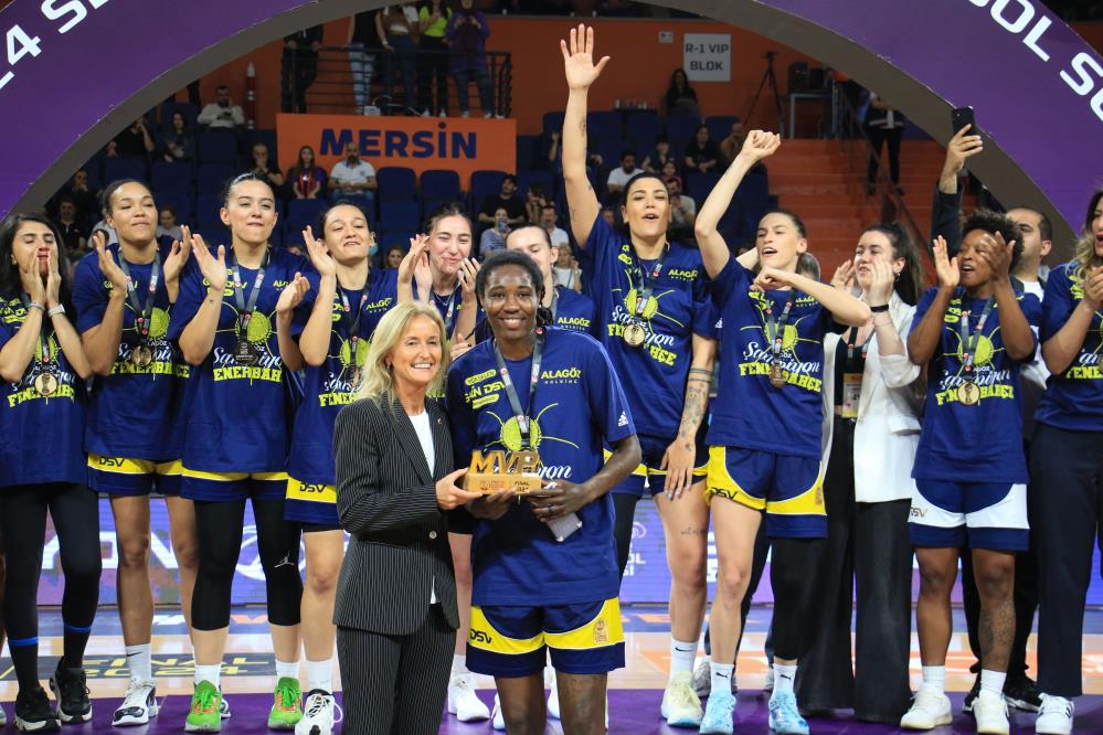 Fenerbahçe Kadın Basketbolda 6'ncı kez şampiyon oldu