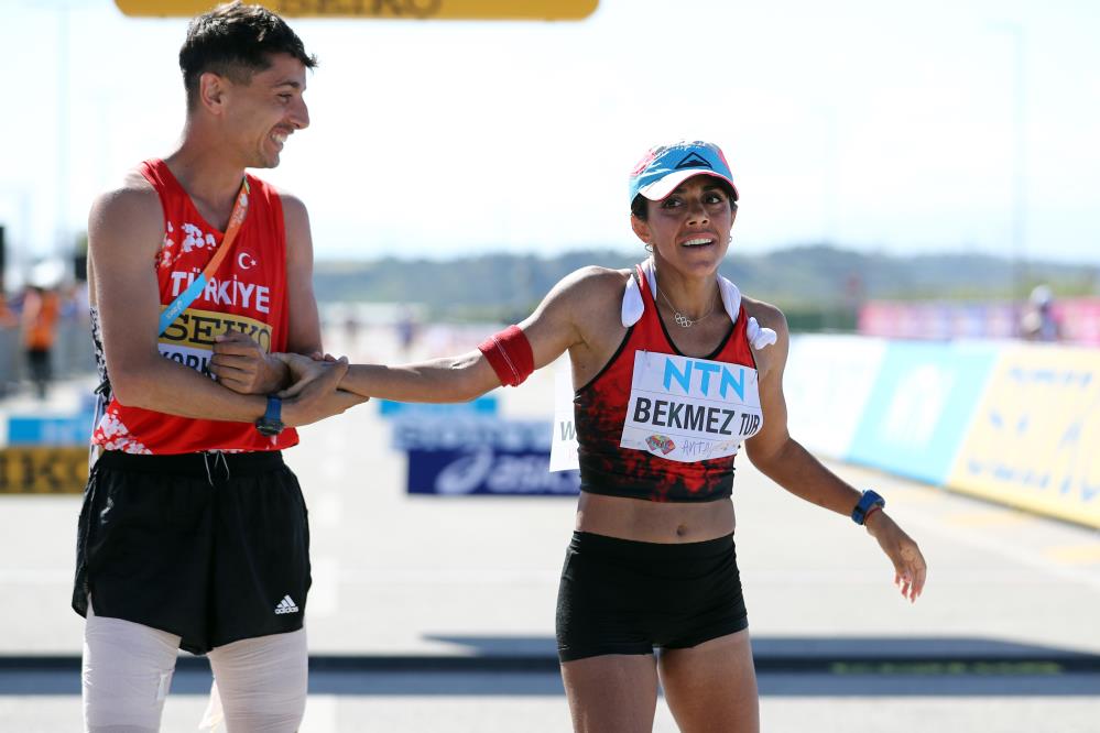 Salih Korkmaz ve Meryem Bekmez tarihe geçti: Paris 2024'e kota aldılar