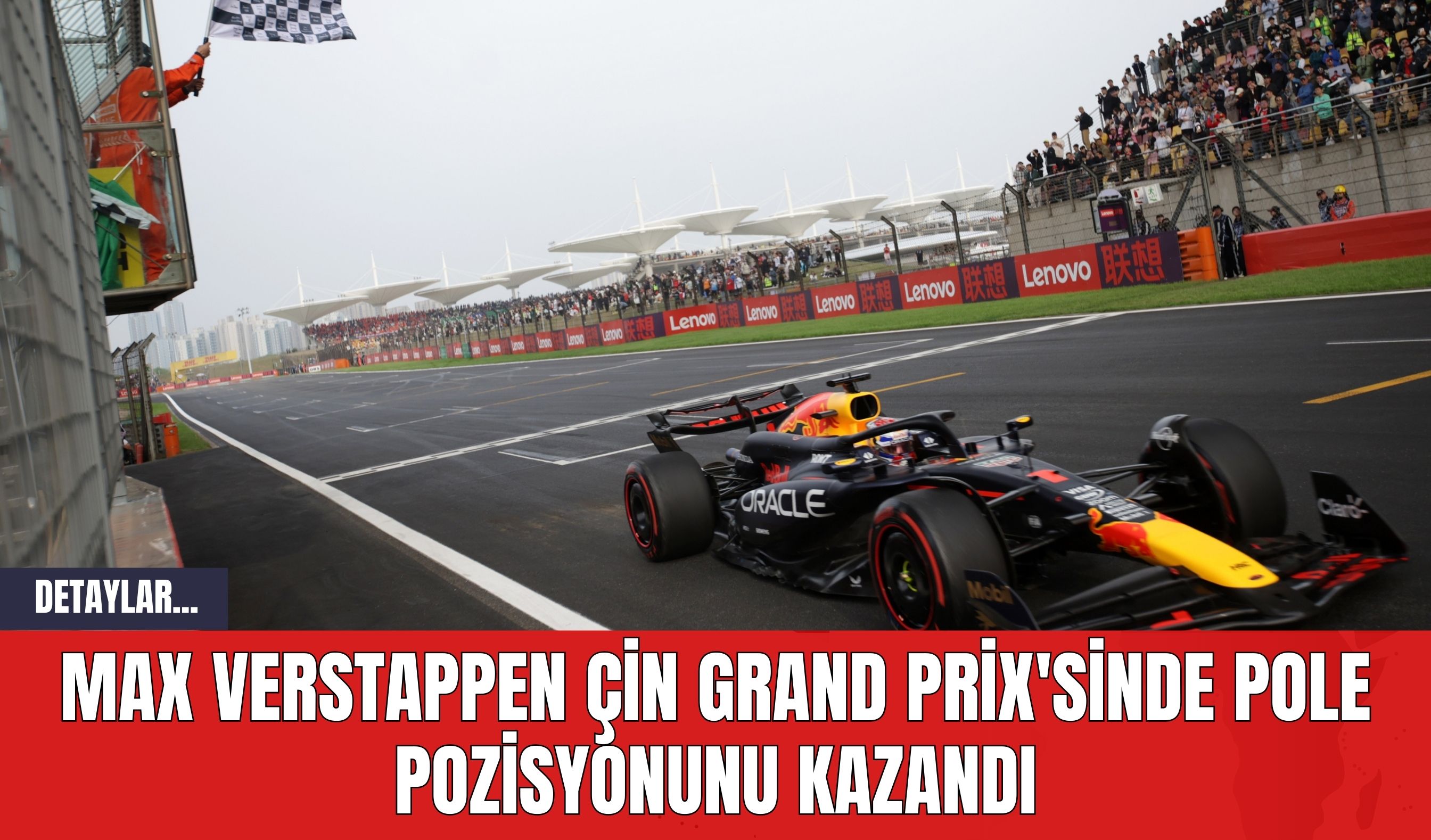 Max Verstappen Çin Grand Prix'sinde Pole Pozisyonunu Kazandı