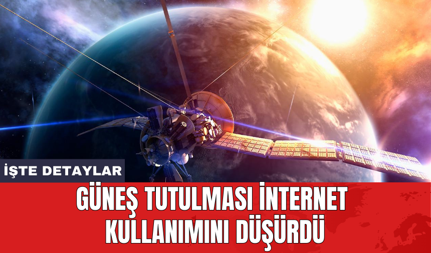 Güneş tutulması internet kullanımını düşürdü