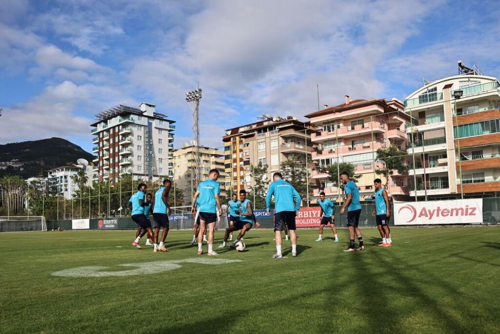 Alanyaspor Beşiktaş maçı öncesi hazırlıklarını tamamladı