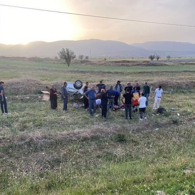 Antalya’da feci kaza! Otomobil takla attı: 2 ölü