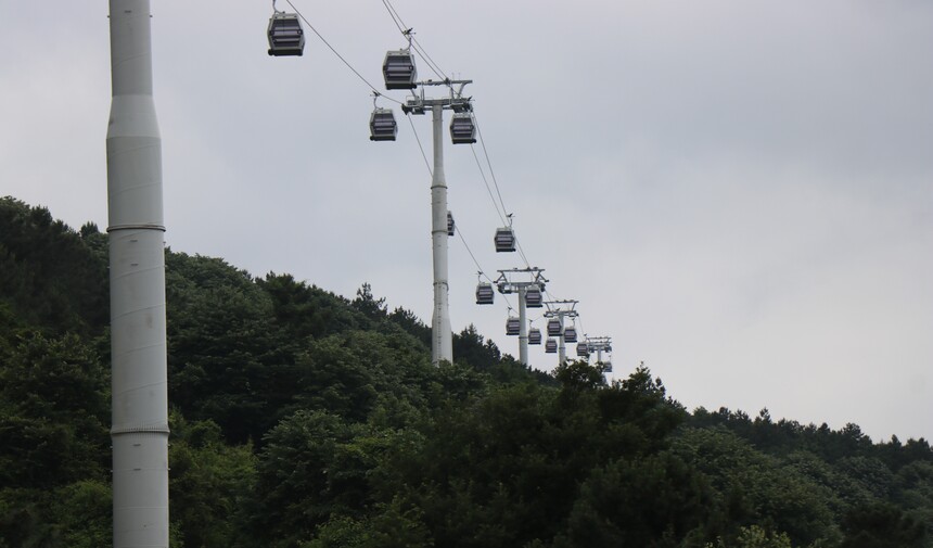 Bir süre önce hizmete açılan teleferik mühürlendi