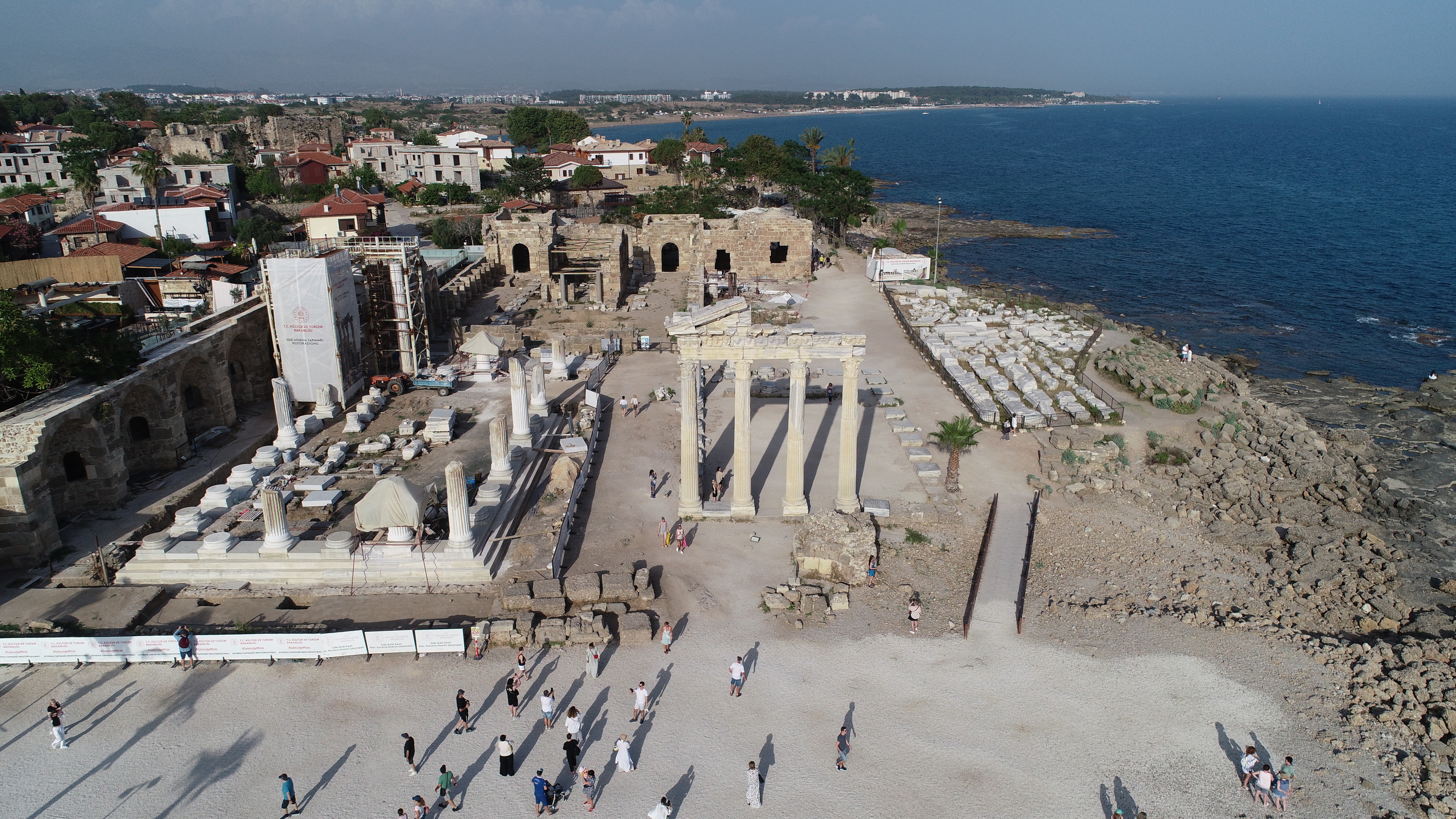 Başlık  Antalya'nın tarihi Side Antik Kenti'nde Kalliope Mozaiği bulundu