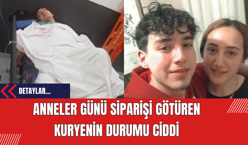 Anneler Günü Siparişi Götüren Kurye Tekrar Yürüyemeyebilir