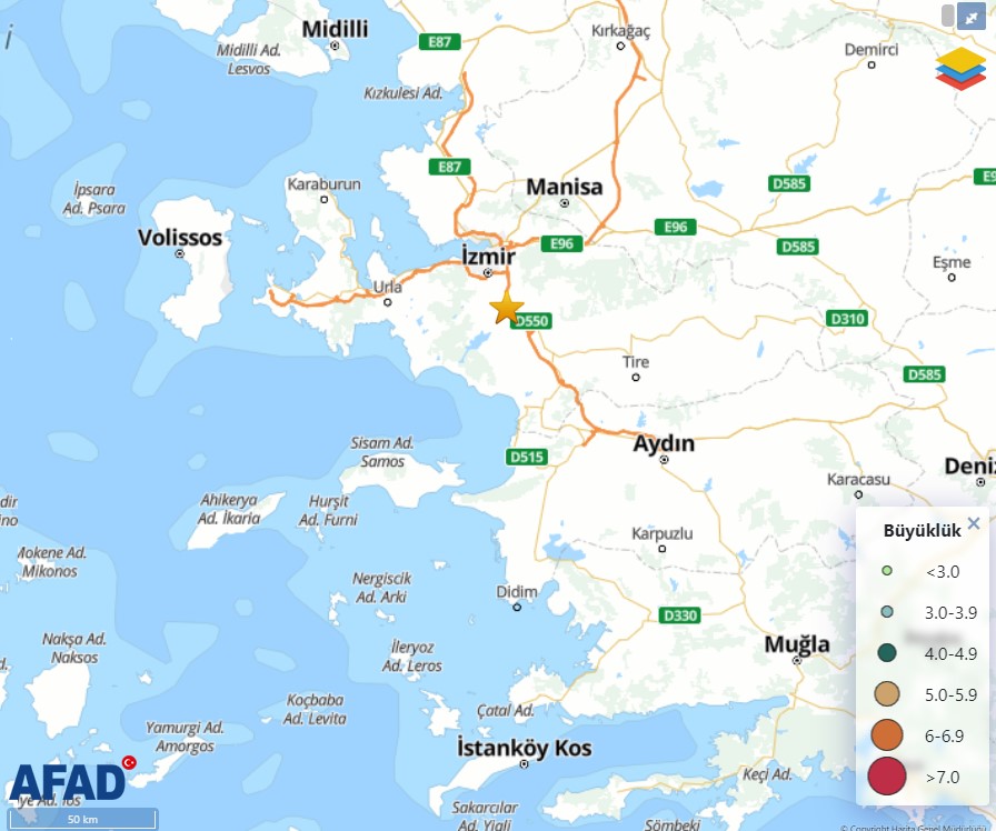 İzmir'de Korkutan Deprem!