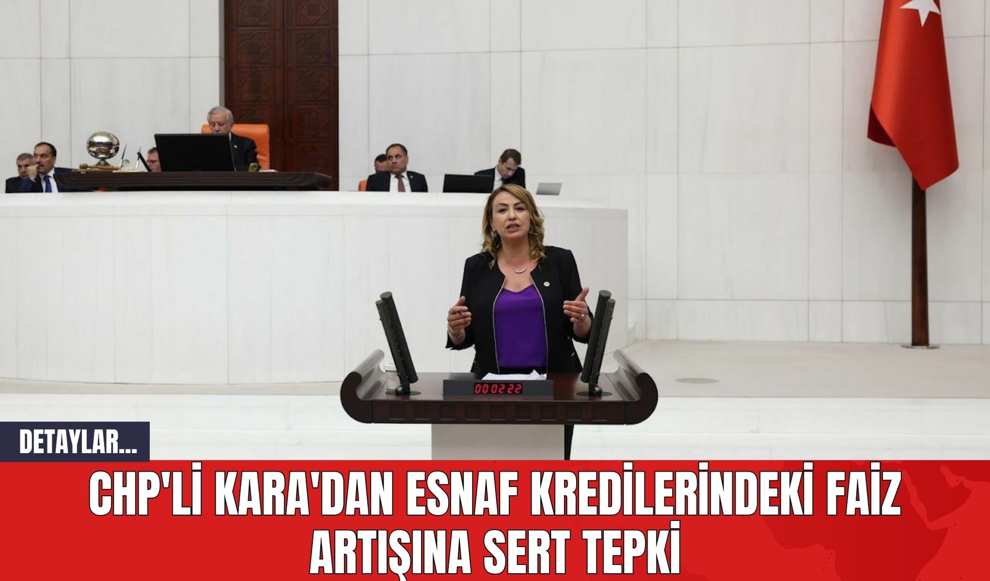 CHP'li Kara'dan Esnaf Kredilerindeki Faiz Artışına Sert Tepki