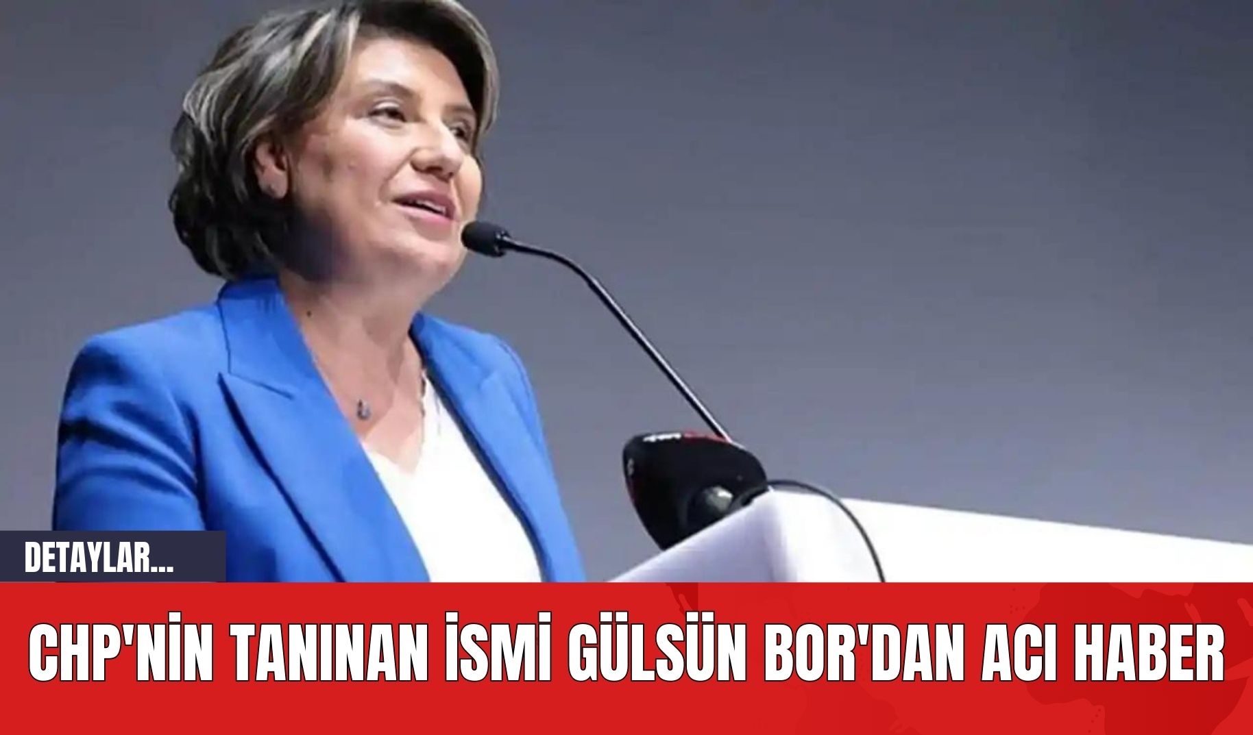 CHP'nin Tanınan İsmi Gülsün Bor'dan Acı Haber