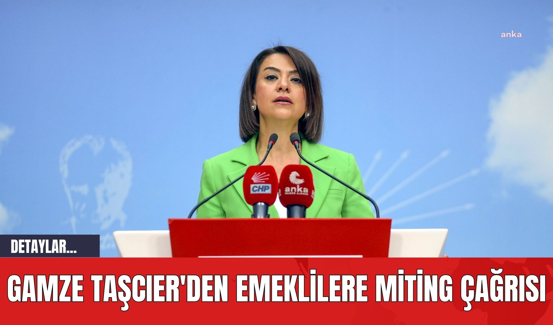 Gamze Taşcıer'den Emeklilere Miting Çağrısı: "Derinleşen Ekonomik Krize Dur Demek İçin Alanlardayız"