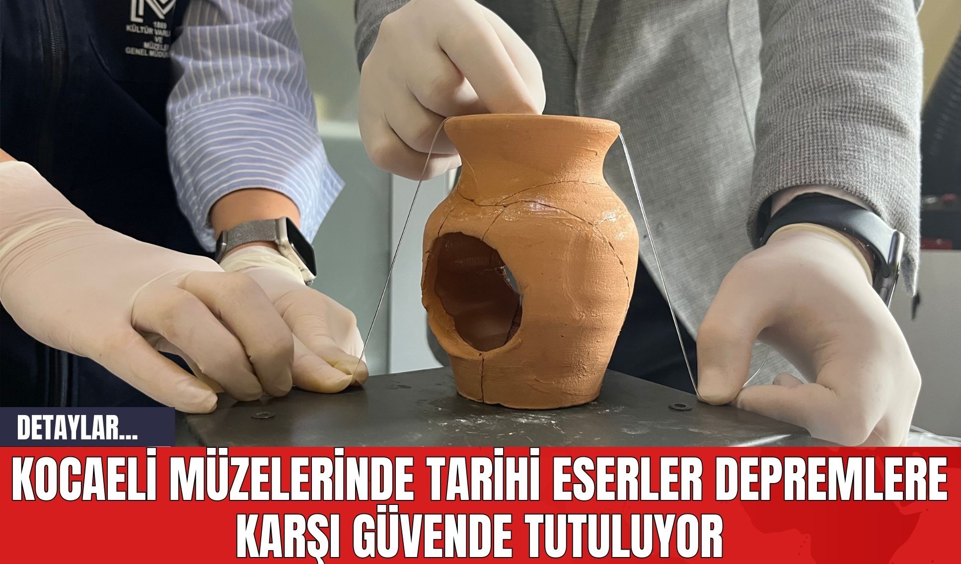 Kocaeli Müzelerinde Tarihi Eserler Depremlere Karşı Güvende Tutuluyor