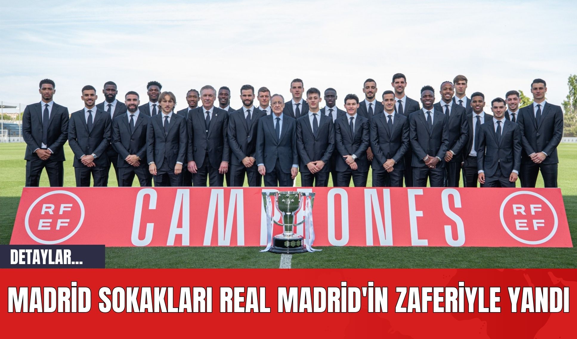 Madrid Sokakları Real Madrid'in Zaferiyle Yandı