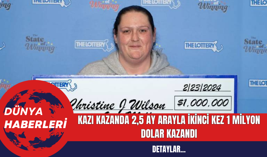 Kazı Kazanda 2,5 Ay Arayla İkinci Kez 1 Milyon Dolar Kazandı