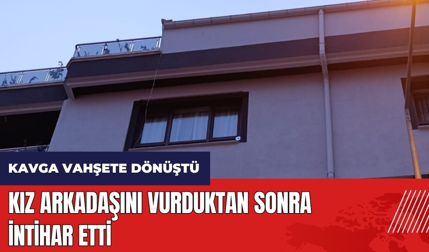 Kız arkadaşını vurduktan sonra intih*r etti