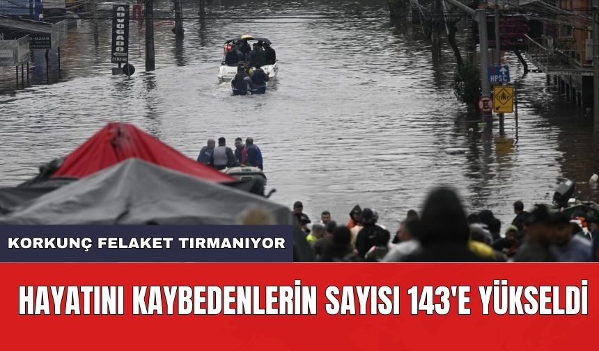 Korkunç Felakette Hayatını Kaybedenlerin Sayısı 143'e Yükseldi