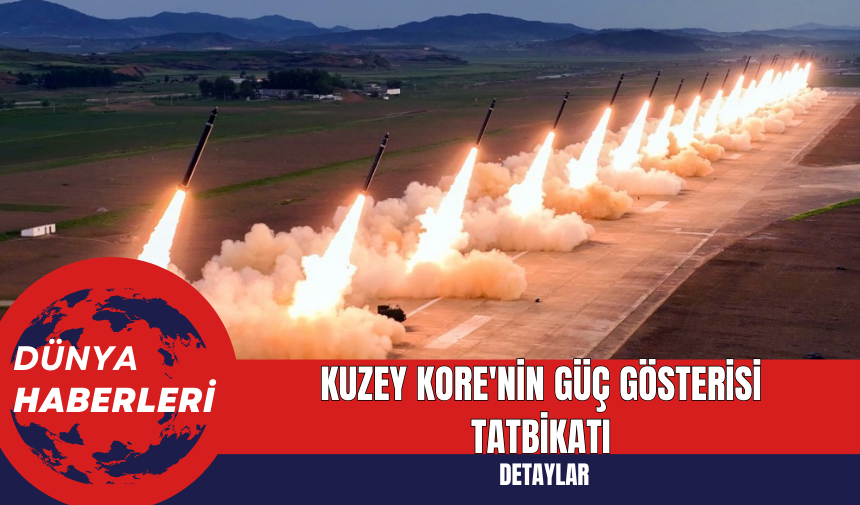 Kuzey Kore'nin Güç Gösterisi Tatbikatı