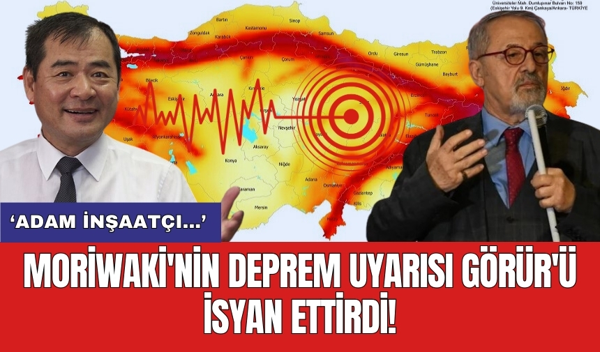 Moriwaki'nin deprem uyarısı Görür'ü isyan ettirdi! ‘Adam inşaatçı...’