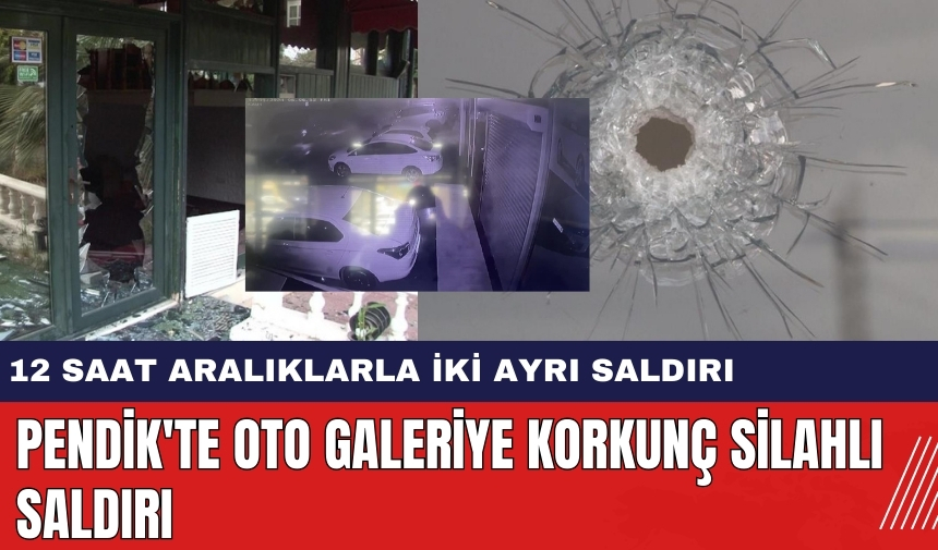 Pendik'te Oto Galeriye Korkunç Silahlı Saldırı