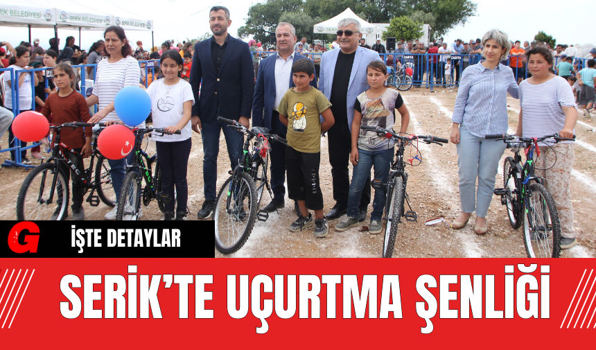 Serik’te Uçurtma Şenliği