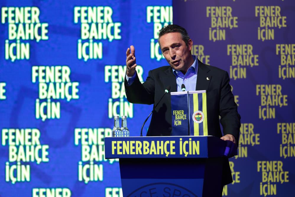 Fenerbahçe Başkanı Ali Koç Antalya'da kongre üyelerinden destek istedi