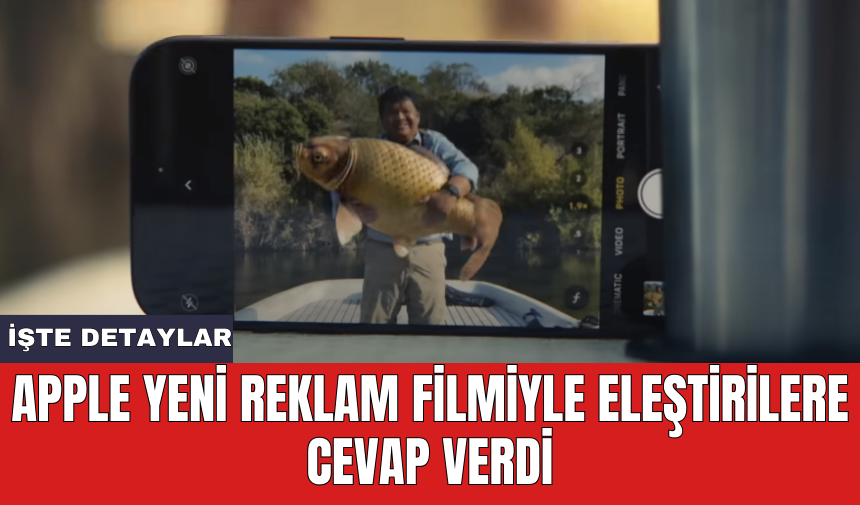 Apple yeni reklam filmiyle eleştirilere cevap verdi