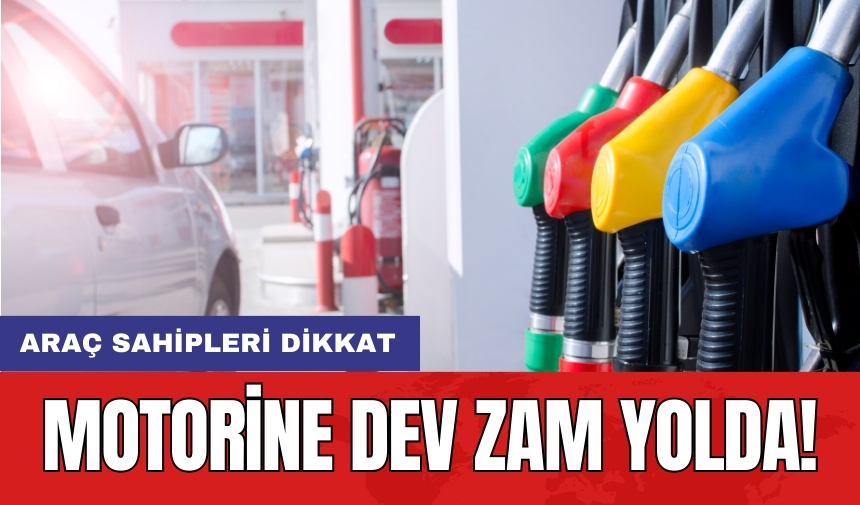 Araç sahipleri dikkat: Motorine dev zam yolda!