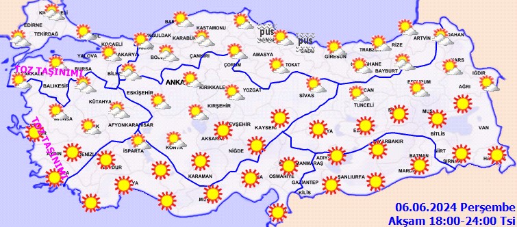 Meteorolojiden gök gürültülü sağanak ve sıcaklık uyarısı geldi