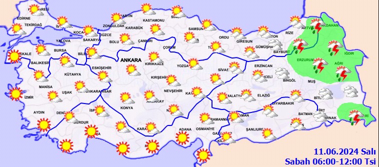 Meteoroloji uyardı! Kavurucu sıcaklar geliyor: O saatlere dikkat!