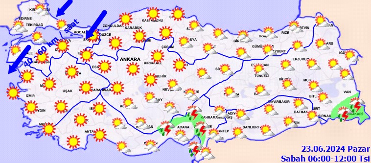 Meteoroloji uyardı! Sıcaklıklar 40 derecenin üzerine çıkıyor