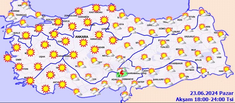 Meteoroloji uyardı! Sıcaklıklar 40 derecenin üzerine çıkıyor