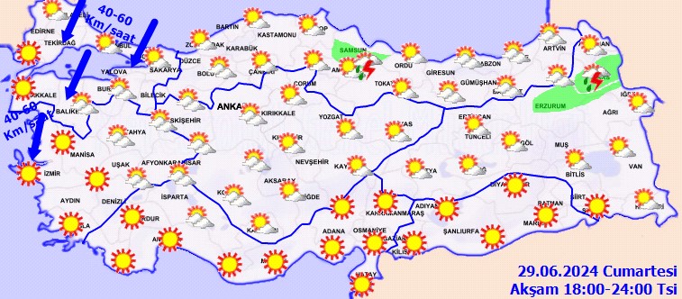 Meteoroloji açıkladı: 6 İl için 'sarı kodlu' uyarı!