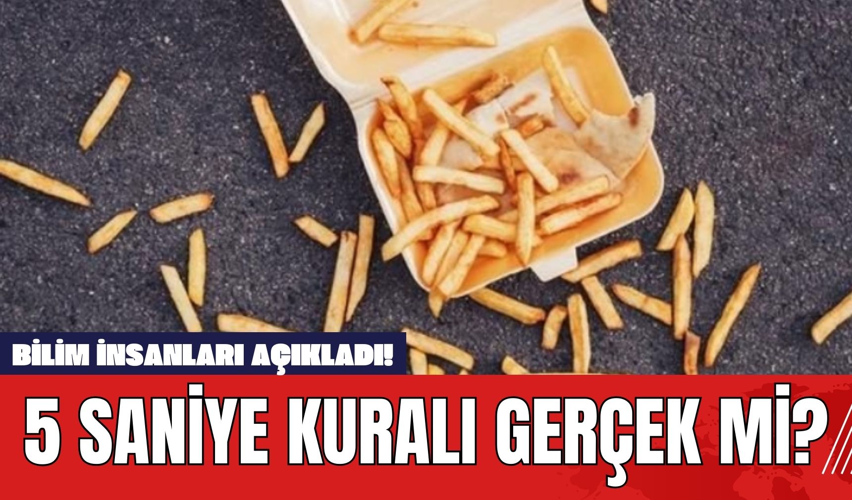 Bilim İnsanları Açıkladı! 5 Saniye Kuralı Gerçek mi?