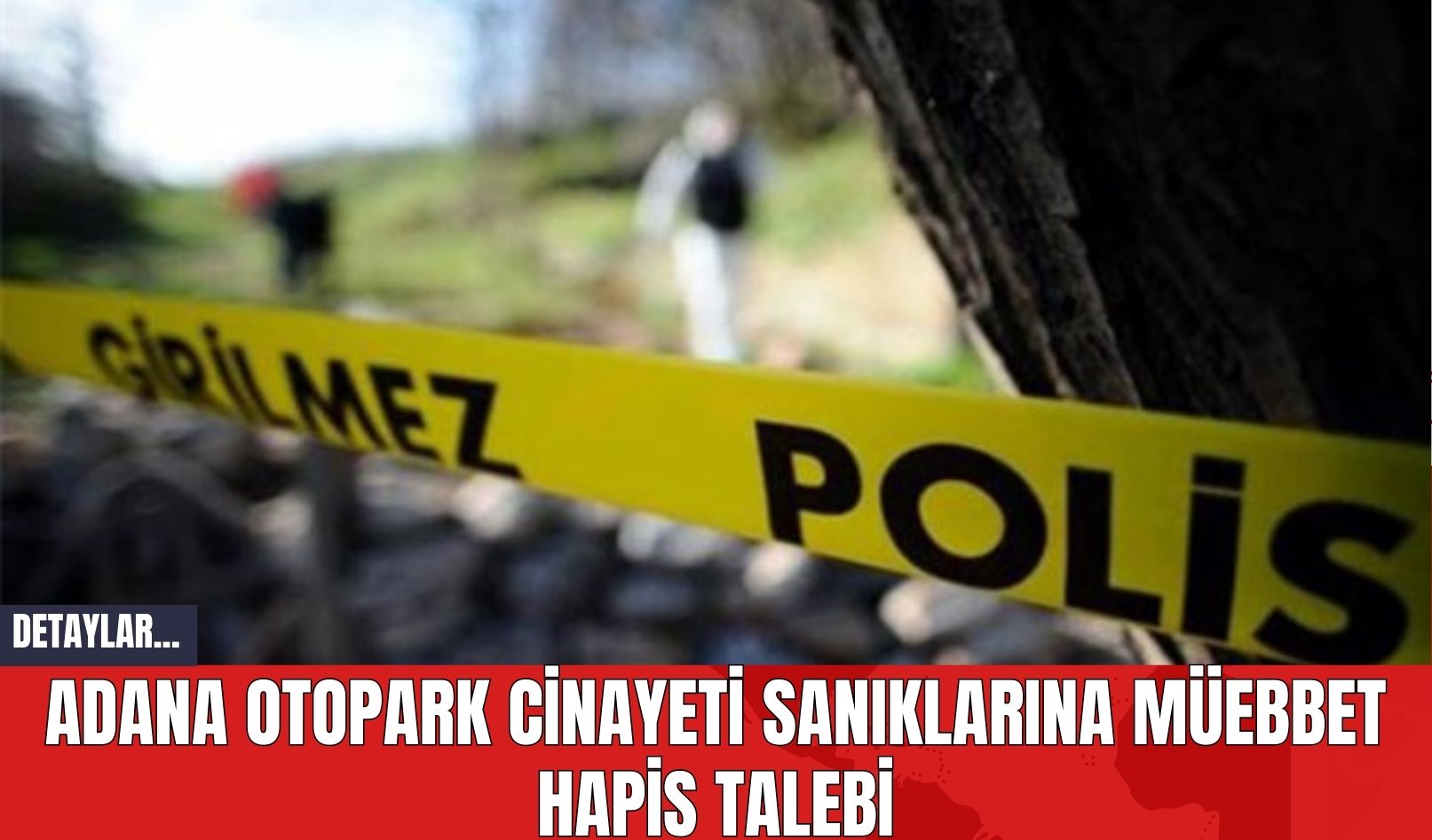 Adana Otopark C*nayeti Sanıklarına Müebbet Hapis Talebi