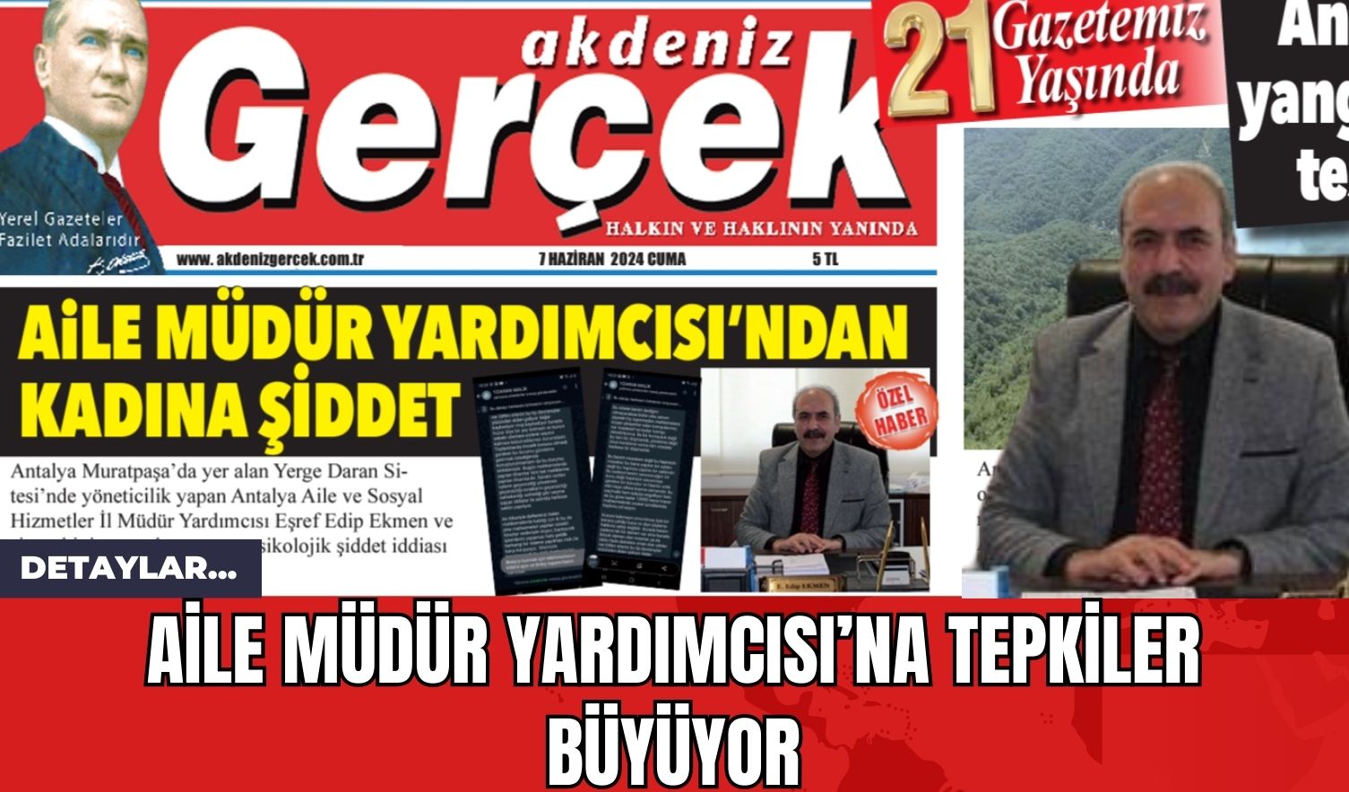 Aile Müdür Yardımcısı’na tepkiler büyüyor