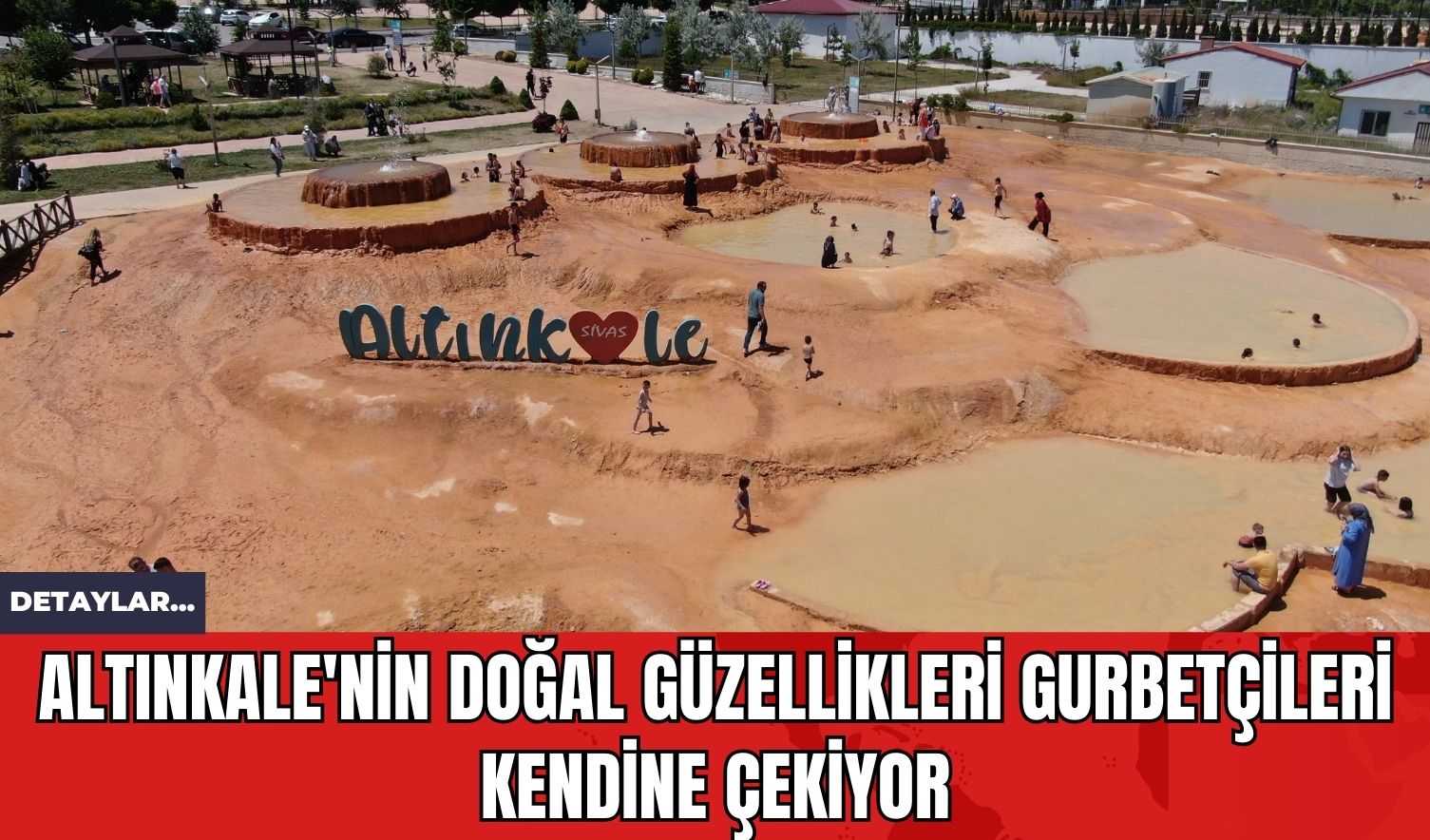 Altınkale'nin Doğal Güzellikleri Gurbetçileri Kendine Çekiyor