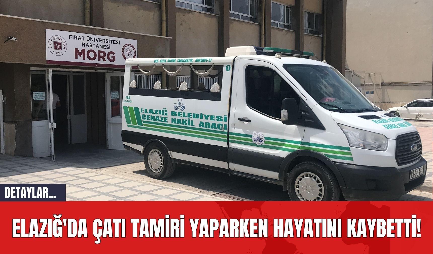 Elazığ'da Çatı Tamiri Yaparken Hayatını Kaybetti!