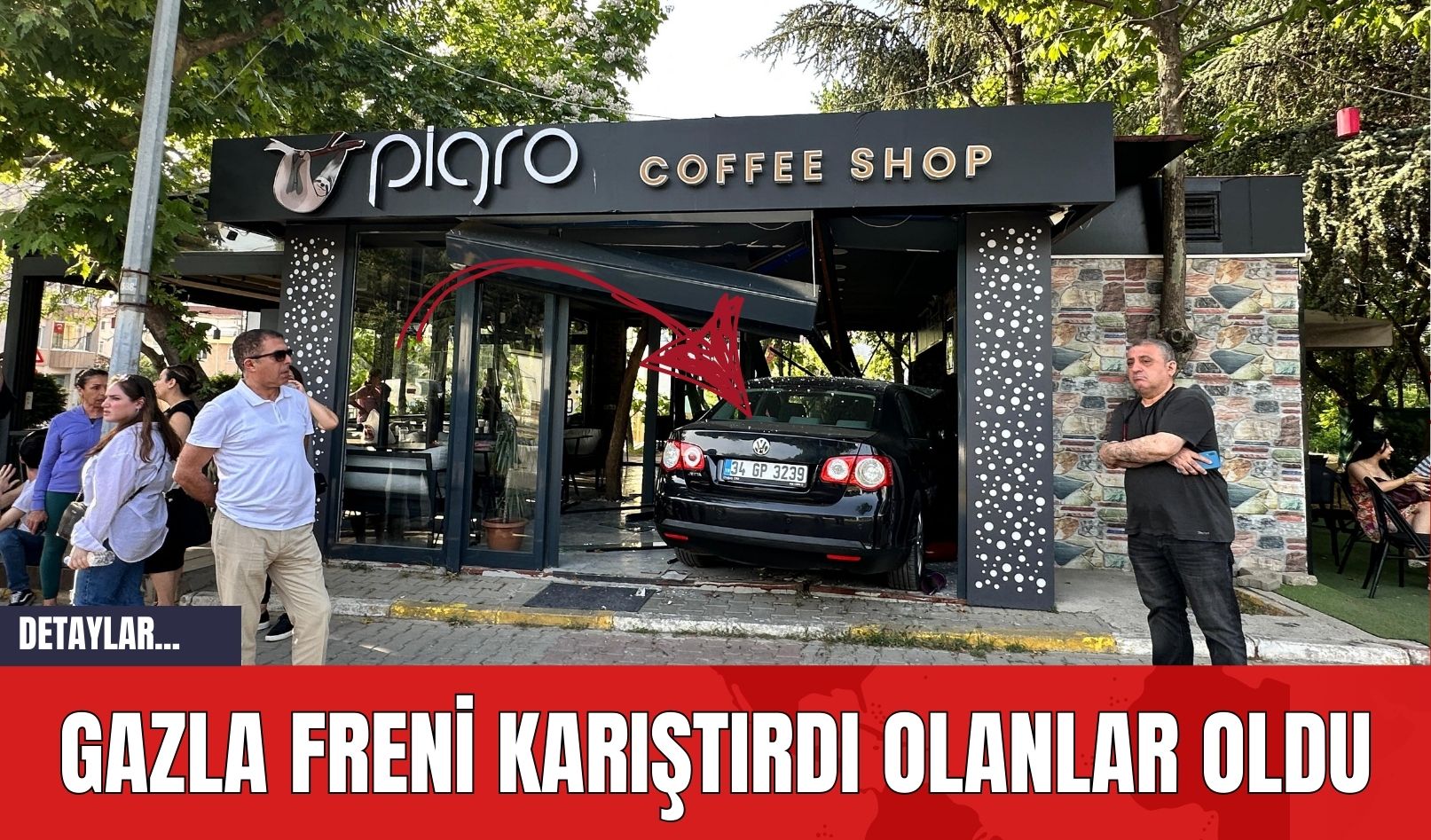 Gazla Freni Karıştırdı Olanlar Oldu