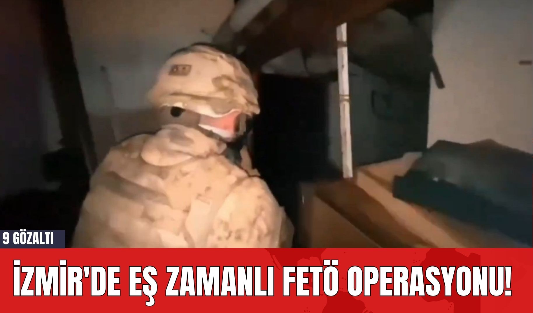 İzmir'de Eş Zamanlı F*TÖ Operasyonu! 9 Gözaltı