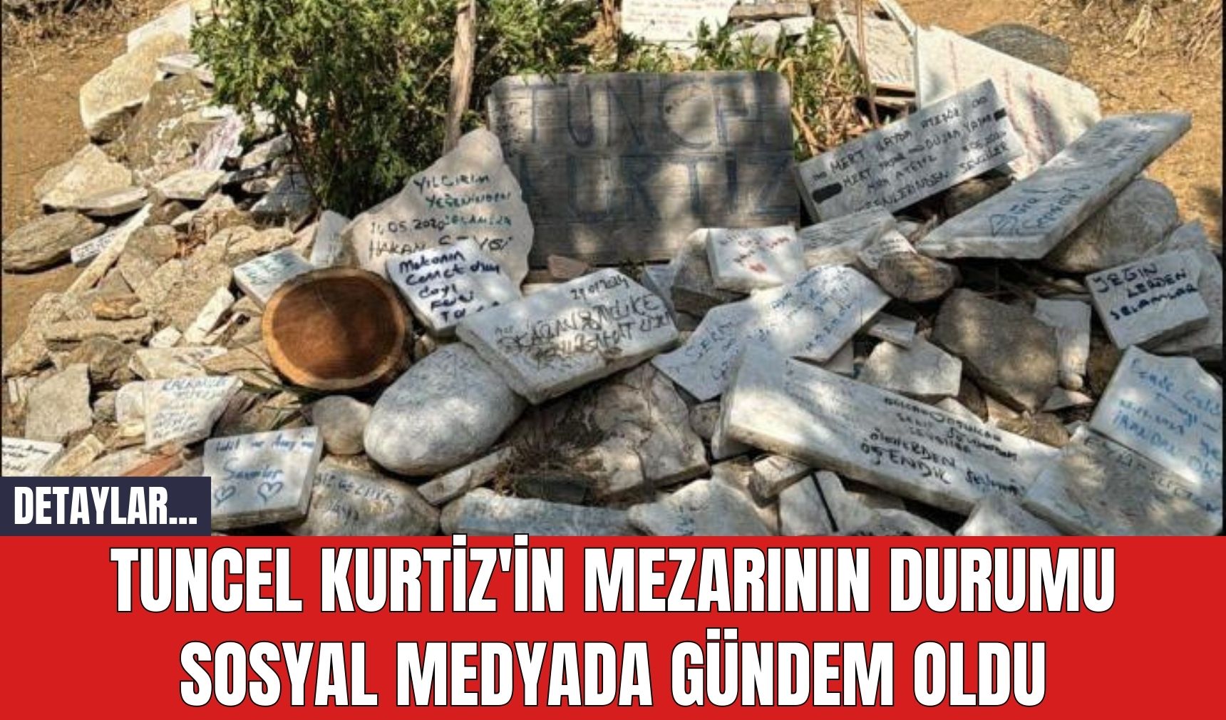 Tuncel Kurtiz'in Mezarının Durumu Sosyal Medyada Gündem Oldu