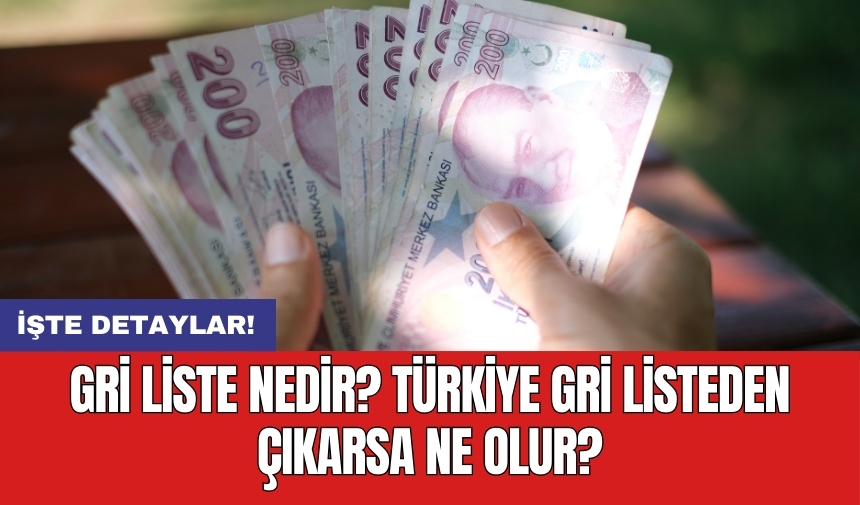 Gri Liste nedir? Türkiye Gri Listeden çıkarsa ne olur?