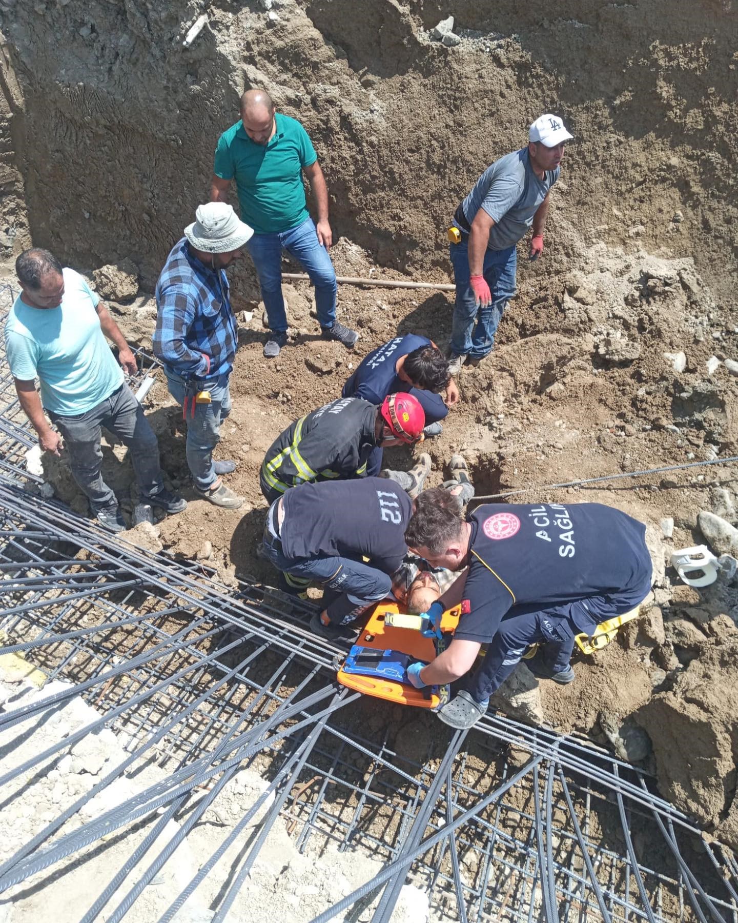 Hatay Hassa'da Otomobil Takla Attı (2)