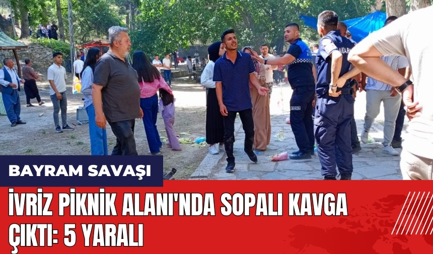 İvriz Piknik Alanı'nda sopalı kavga çıktı: 5 yaralı