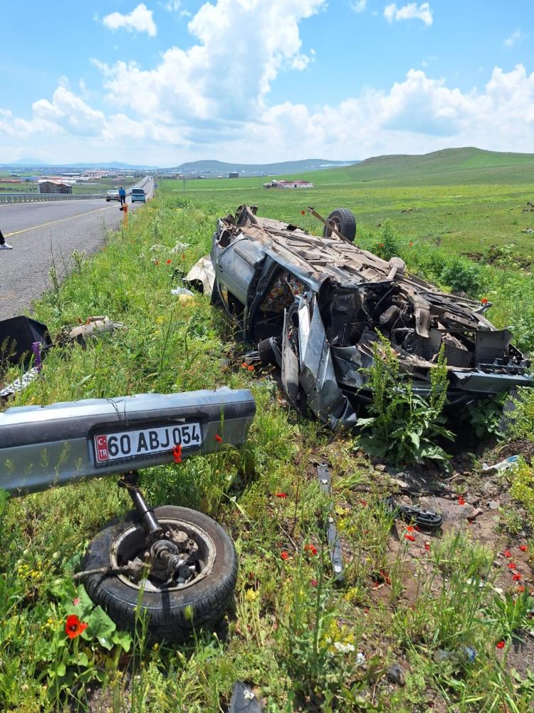 Kars’ta Trafik Kazası 2