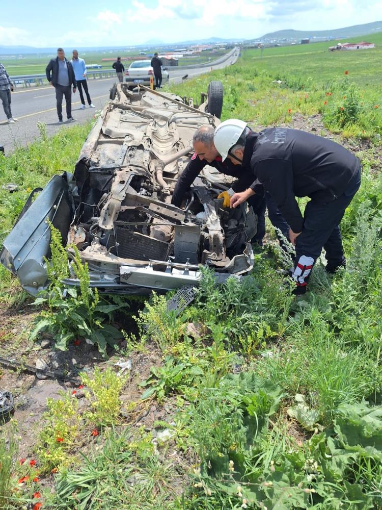 Kars’ta Trafik Kazası 3