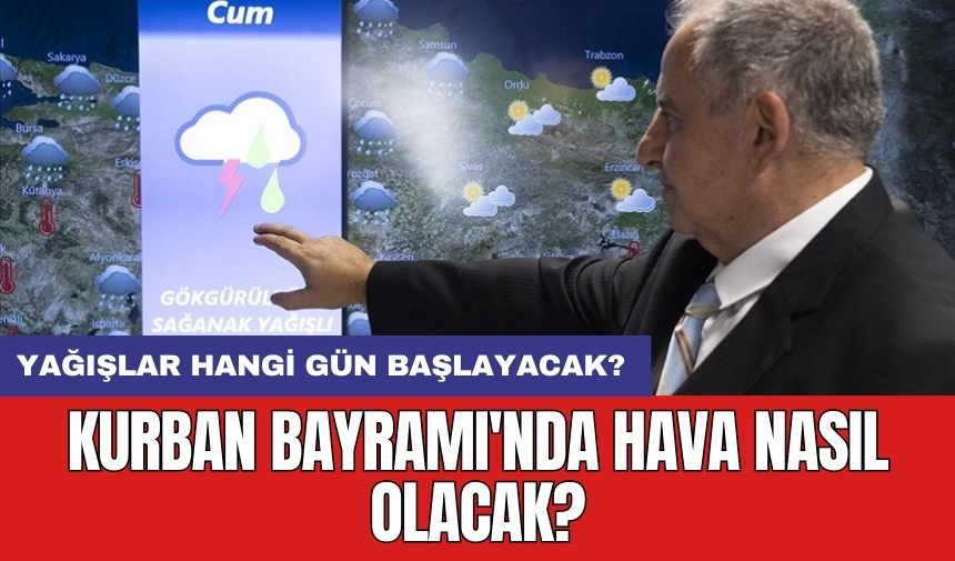 Kurban Bayramı'nda hava nasıl olacak?