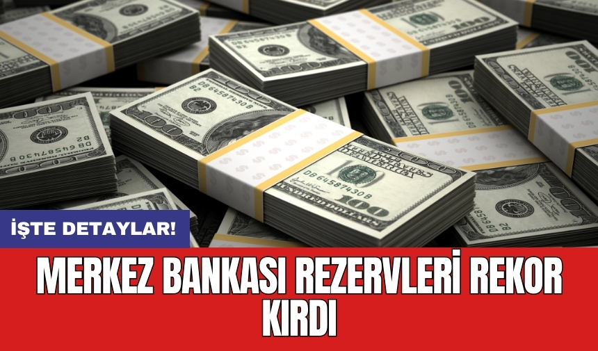 Merkez Bankası rezervleri rekor kırdı